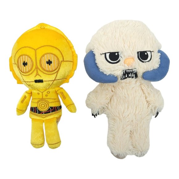 Star Wars Funko C3PO Wampa Plush Stuffed Figures Robot Animal Toys Lot of 2 - Picture 11 of 12